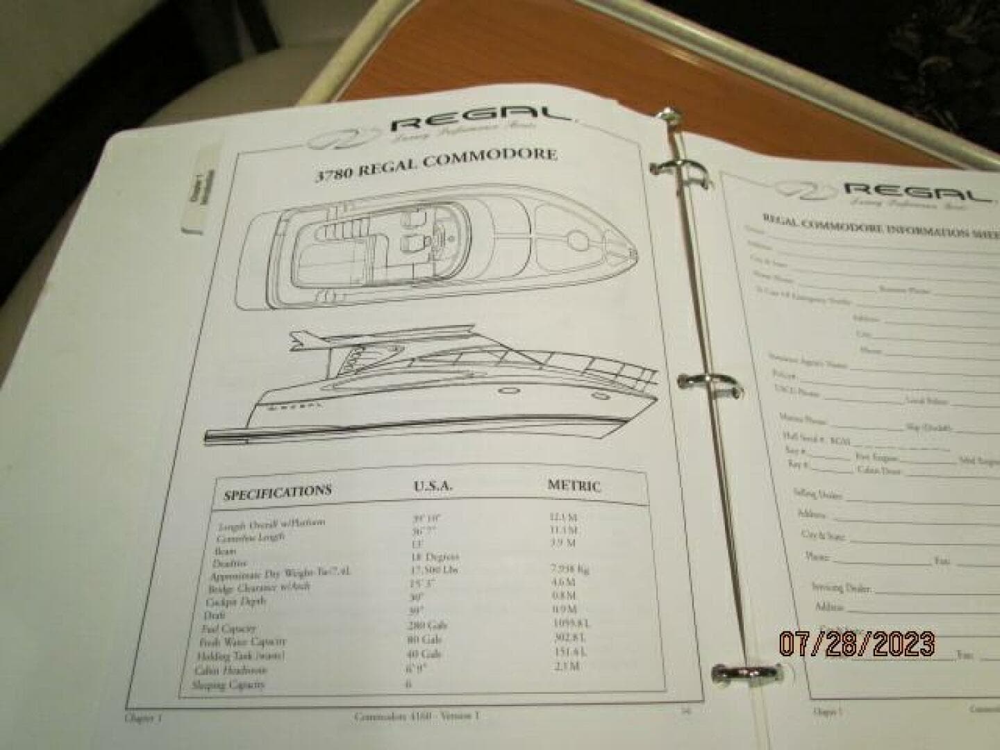 2001 Regal 3780 Commodore — photo 61