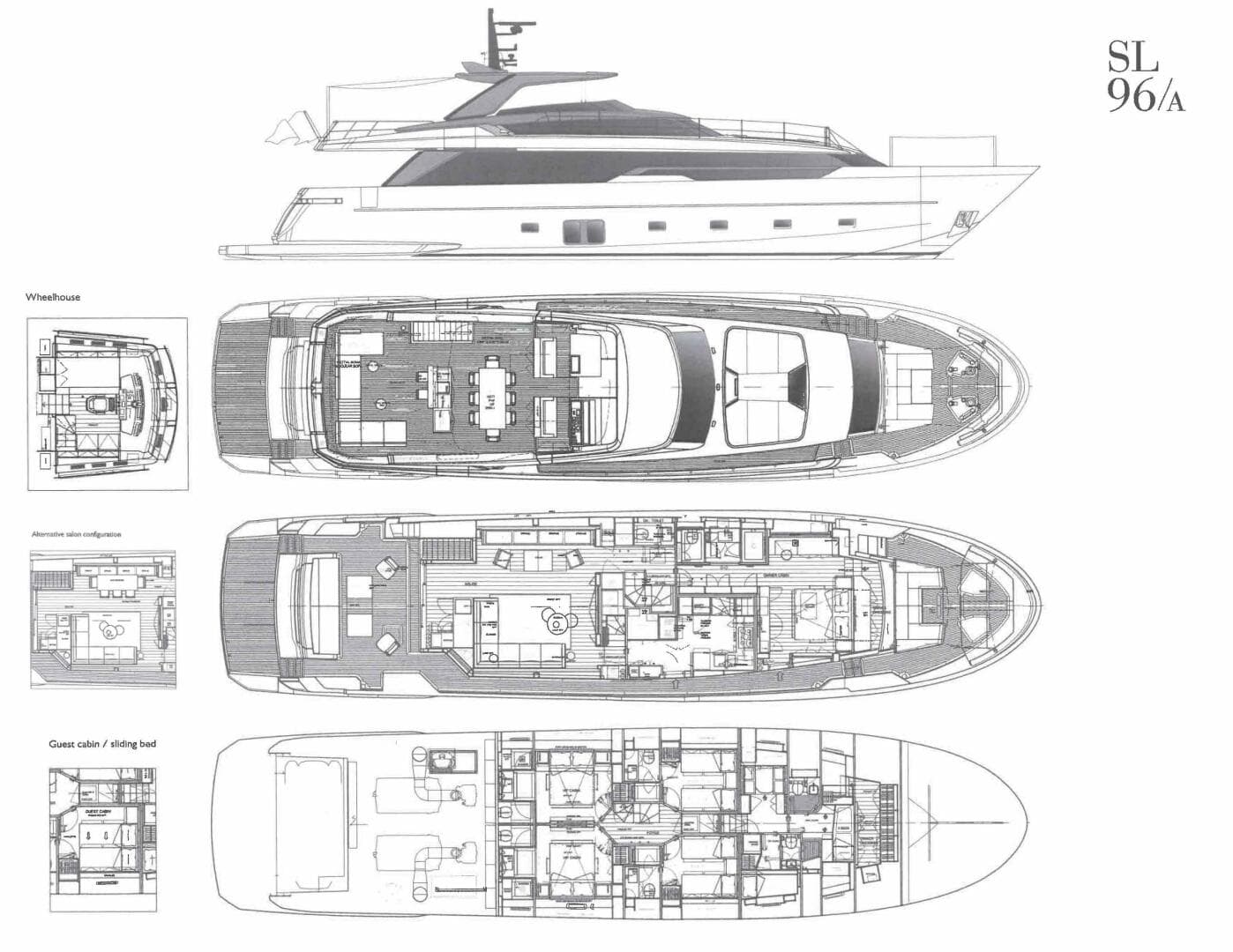 2023 Sanlorenzo Sl 96A — photo 62