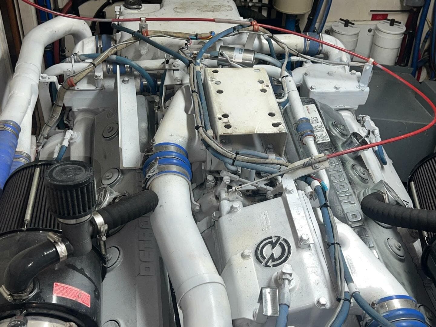 1988 Hatteras Motor Yacht — photo 128