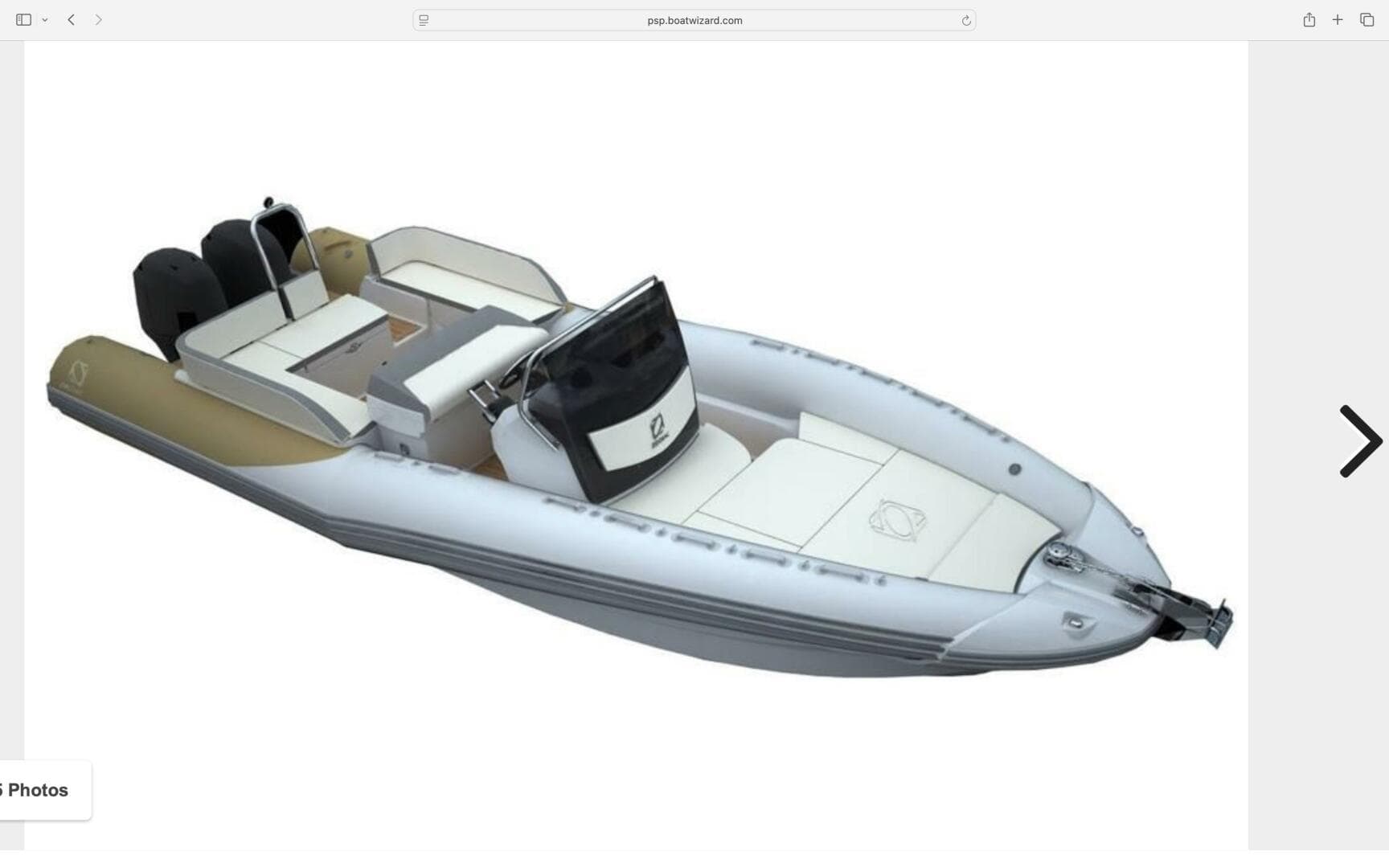 2015 Zodiac N-Zo 760 — photo 16