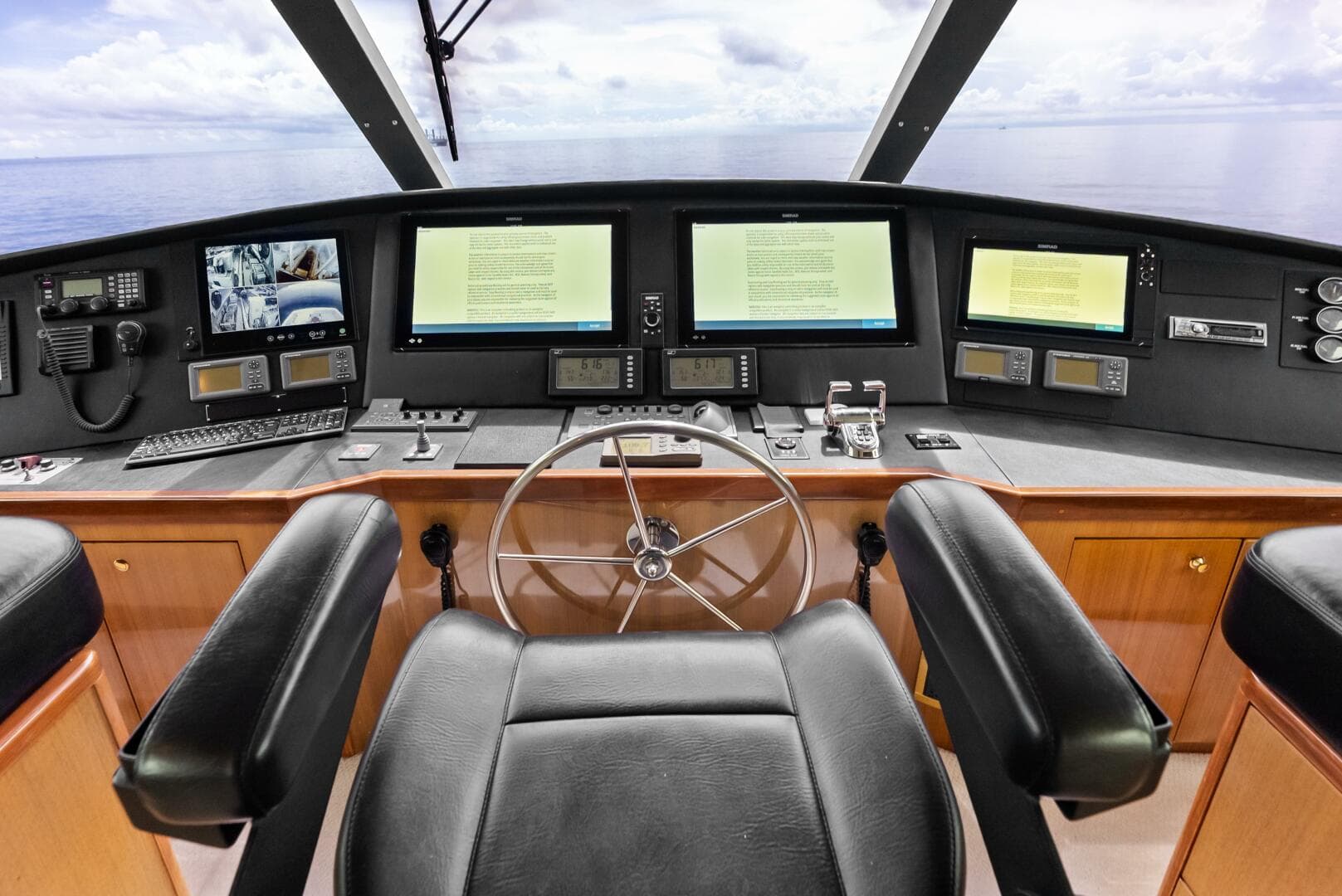 2006 Viking 68 Enclosed Bridge — photo 78