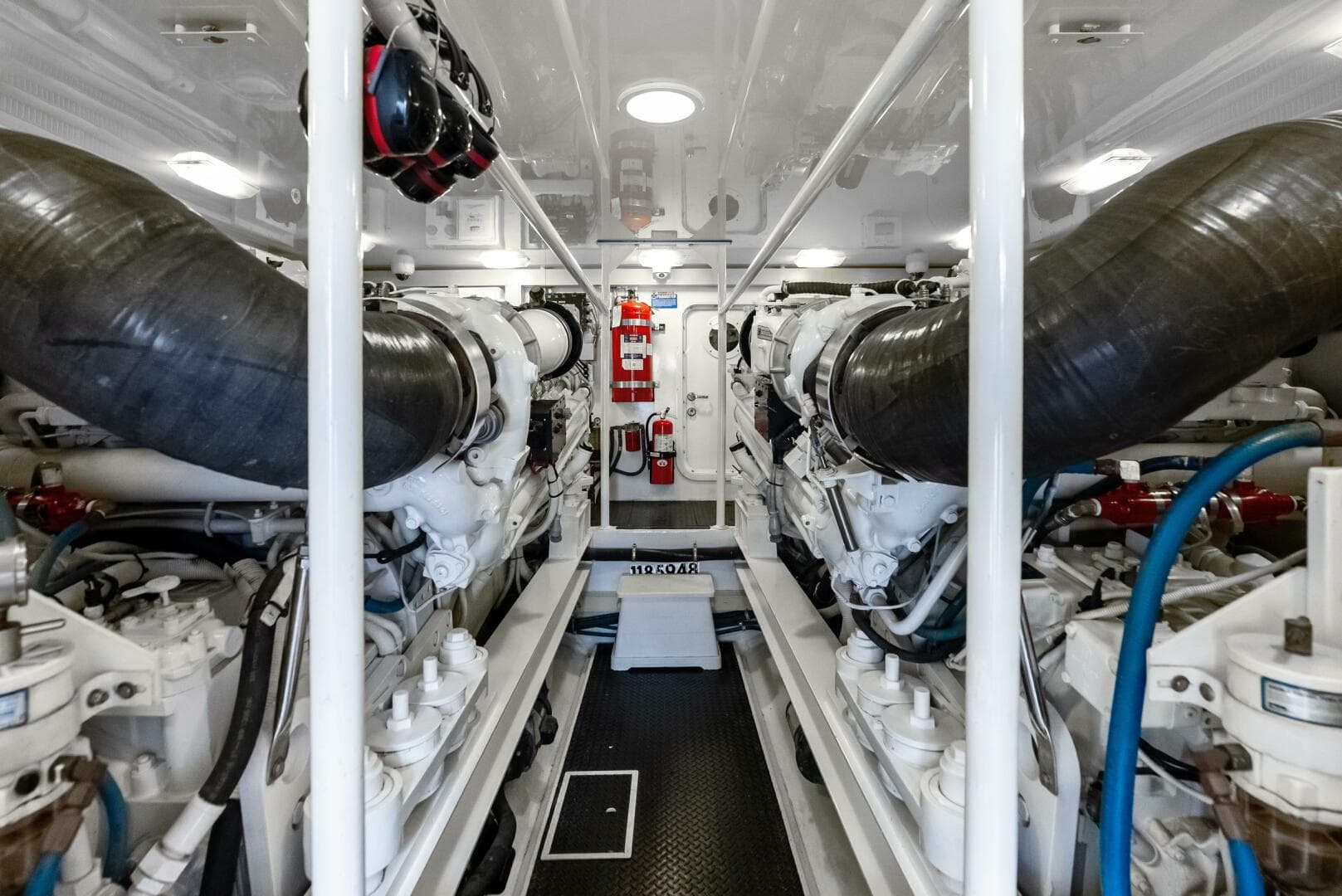 2006 Viking 68 Enclosed Bridge — photo 104