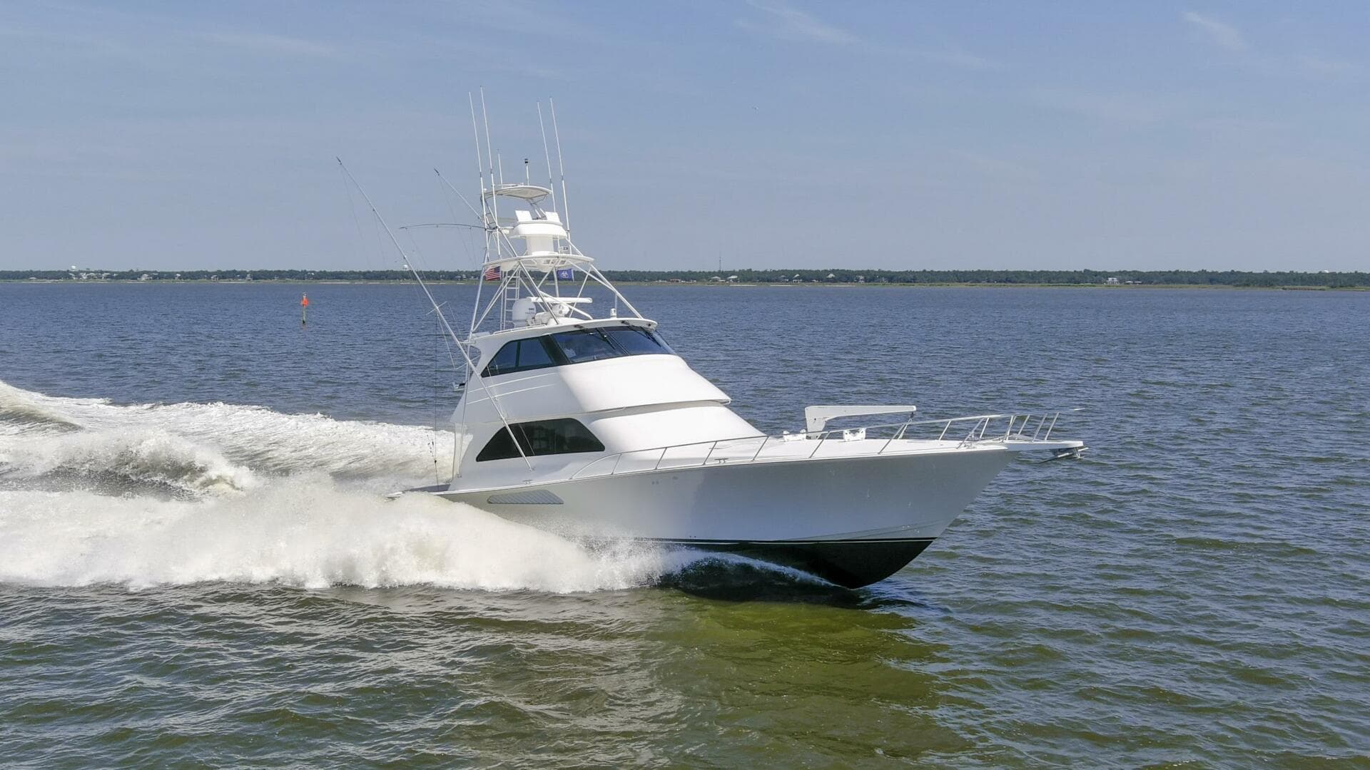 2007 Viking 64 Enclosed Bridge — photo 72