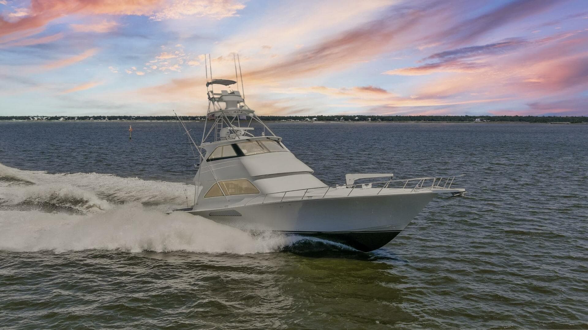 2007 Viking 64 Enclosed Bridge — photo 1