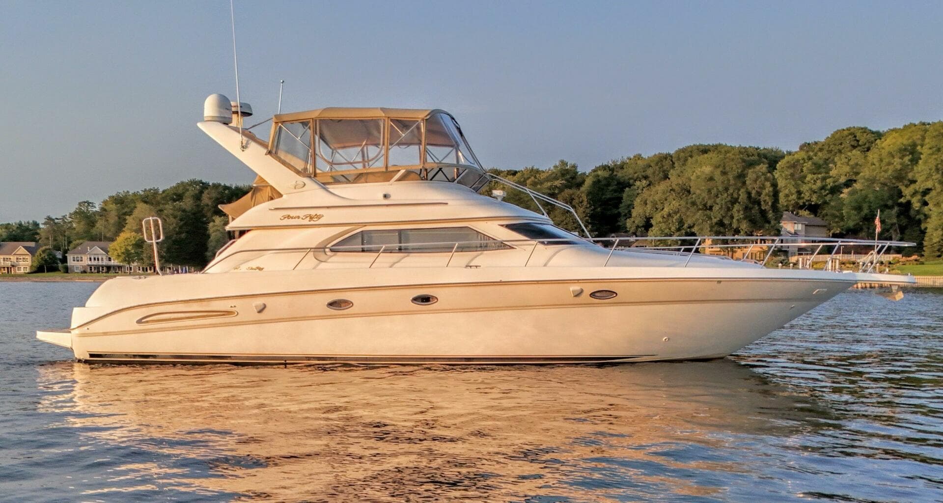 2000 Sea Ray 450 Express Bridge — photo 6