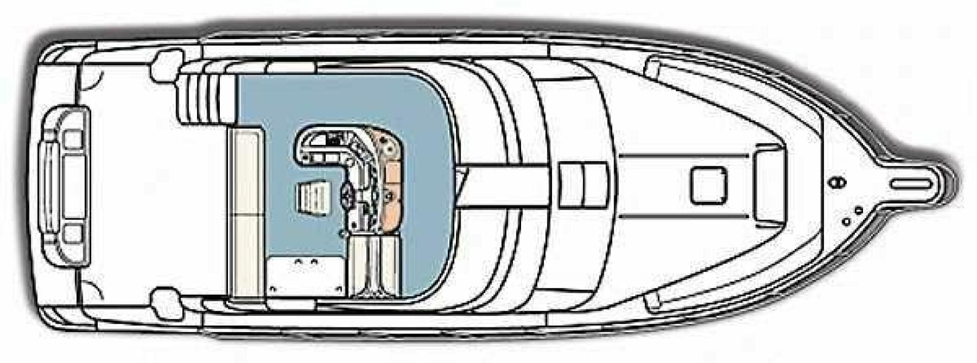 2000 Sea Ray 450 Express Bridge — photo 60