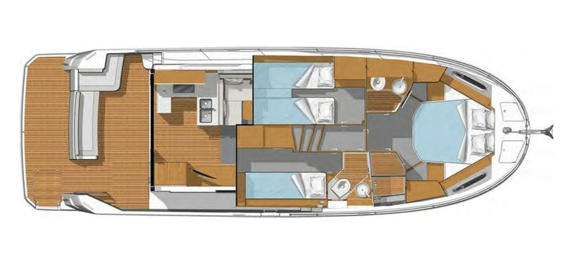 2024 Beneteau Swift Trawler 41 Sedan — photo 53
