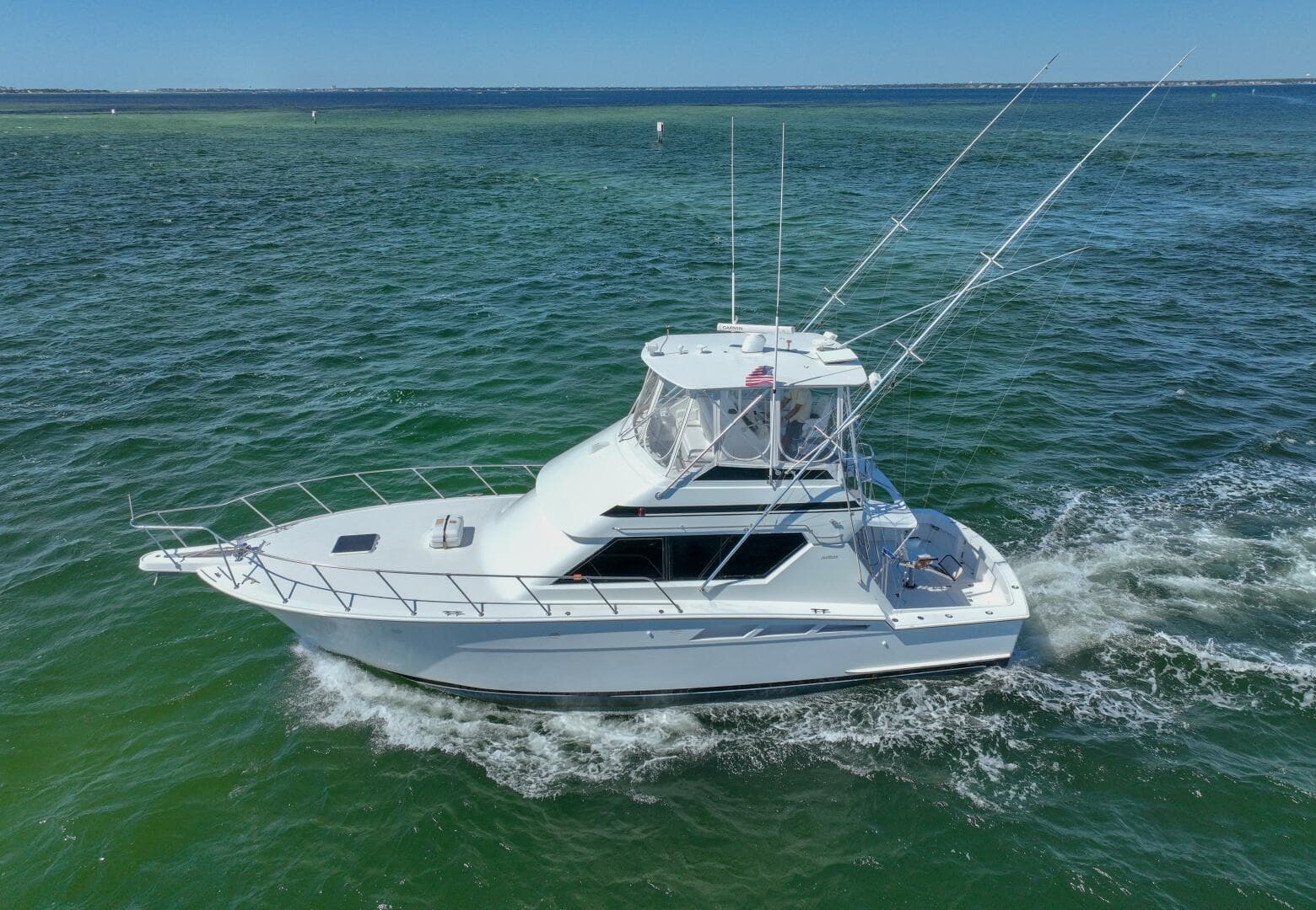 1994 Hatteras 46 Convertible — photo 45