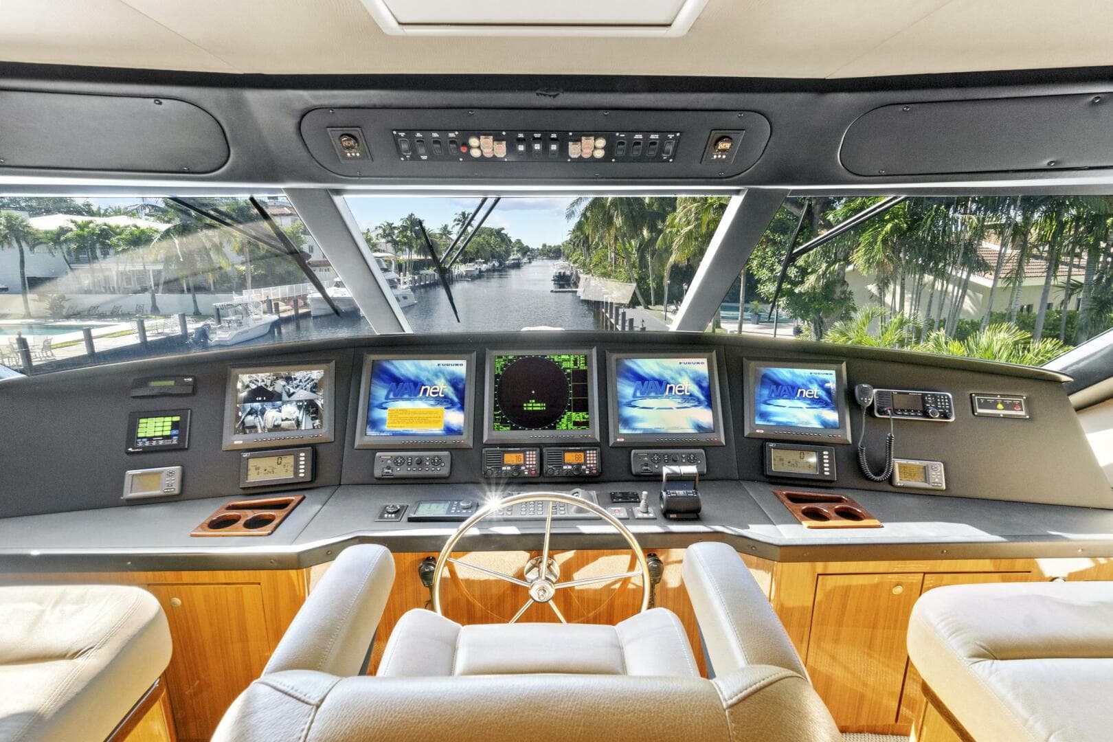 2008 Viking 74 Enclosed Bridge — photo 69