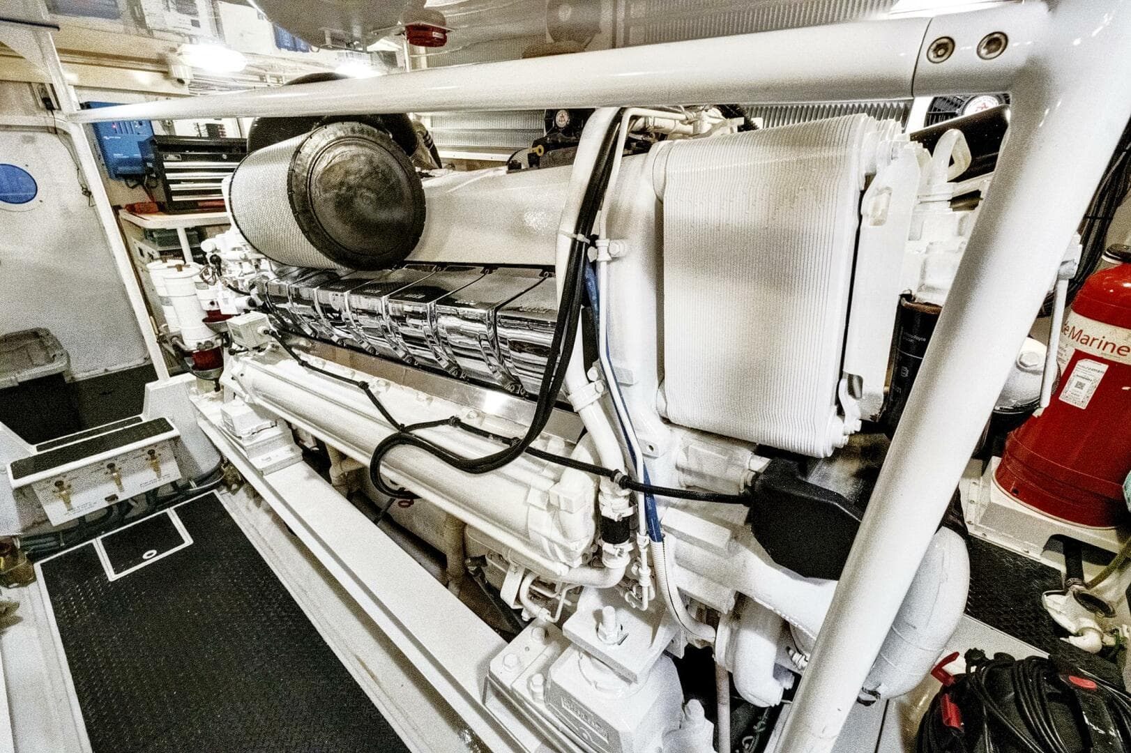 2008 Viking 74 Enclosed Bridge — photo 79