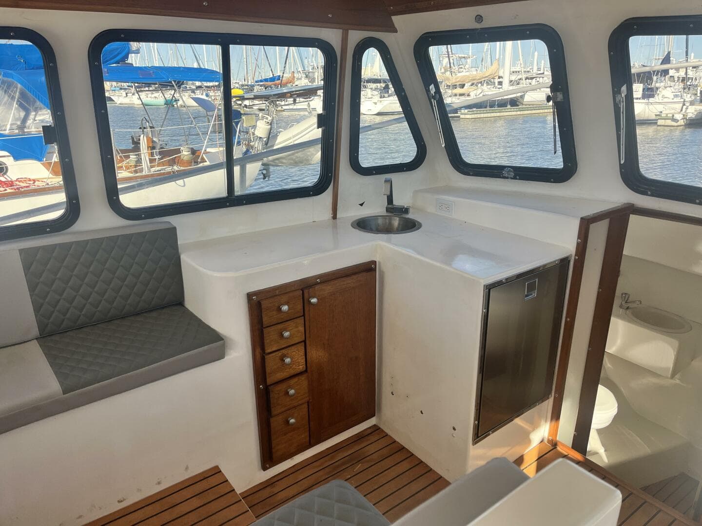 2008 Custom Glenn Young 32 Lafitte Skiff — photo 21