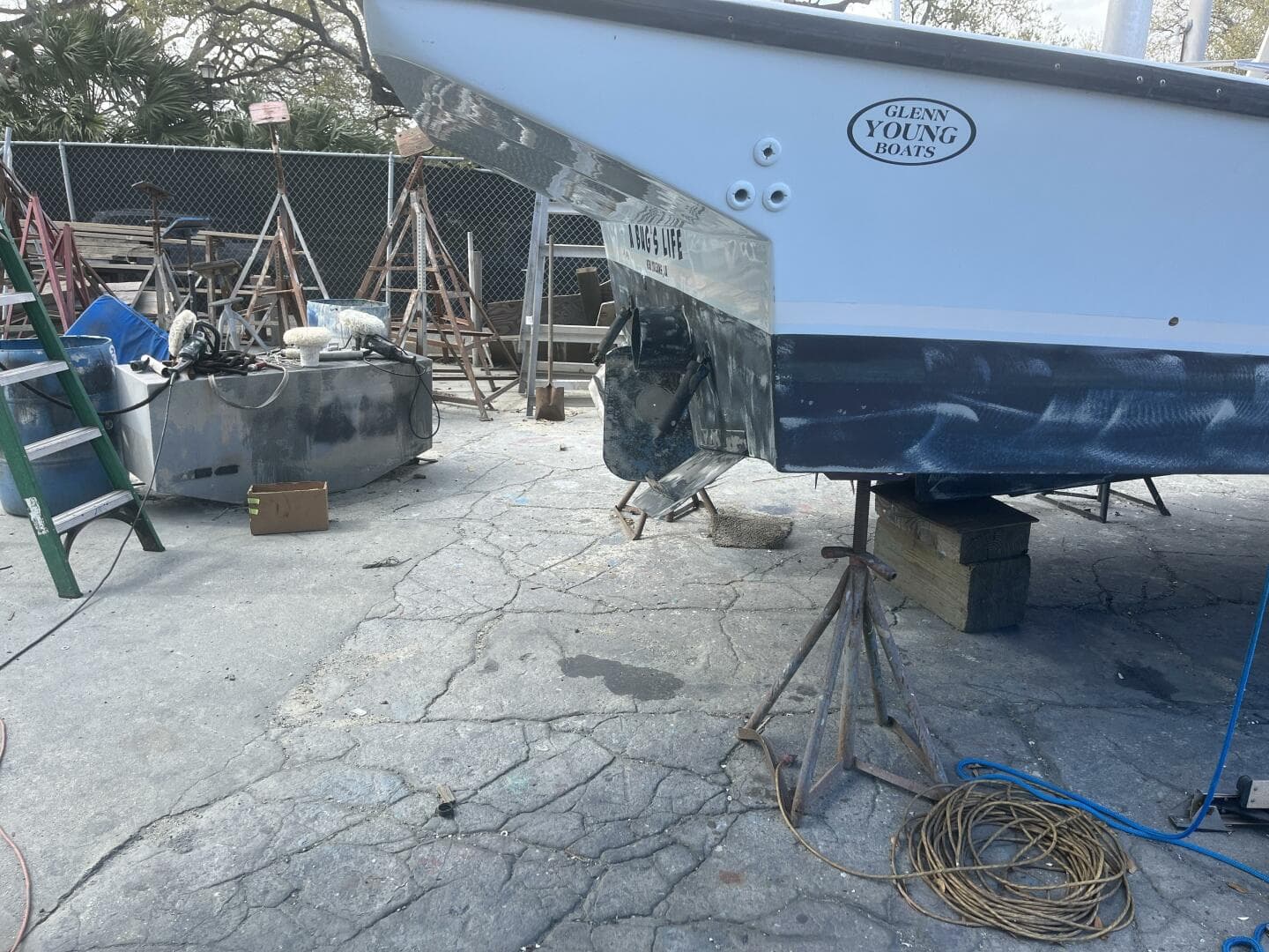 2008 Custom Glenn Young 32 Lafitte Skiff — photo 8