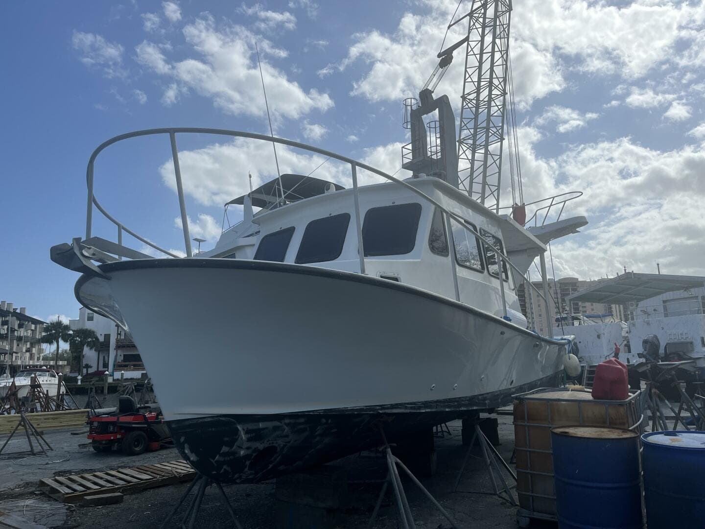 2008 Custom Glenn Young 32 Lafitte Skiff — photo 11