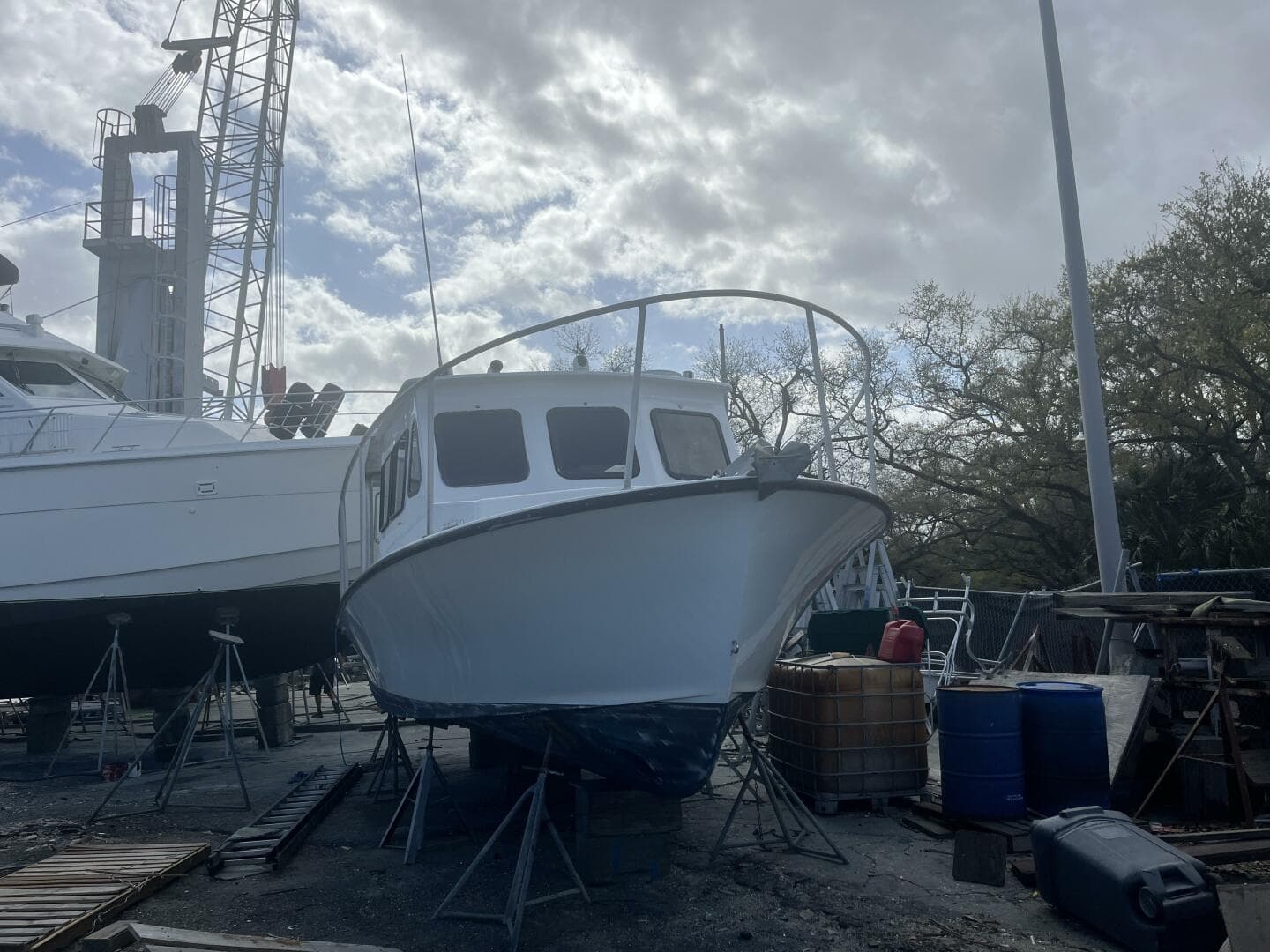 2008 Custom Glenn Young 32 Lafitte Skiff — photo 10