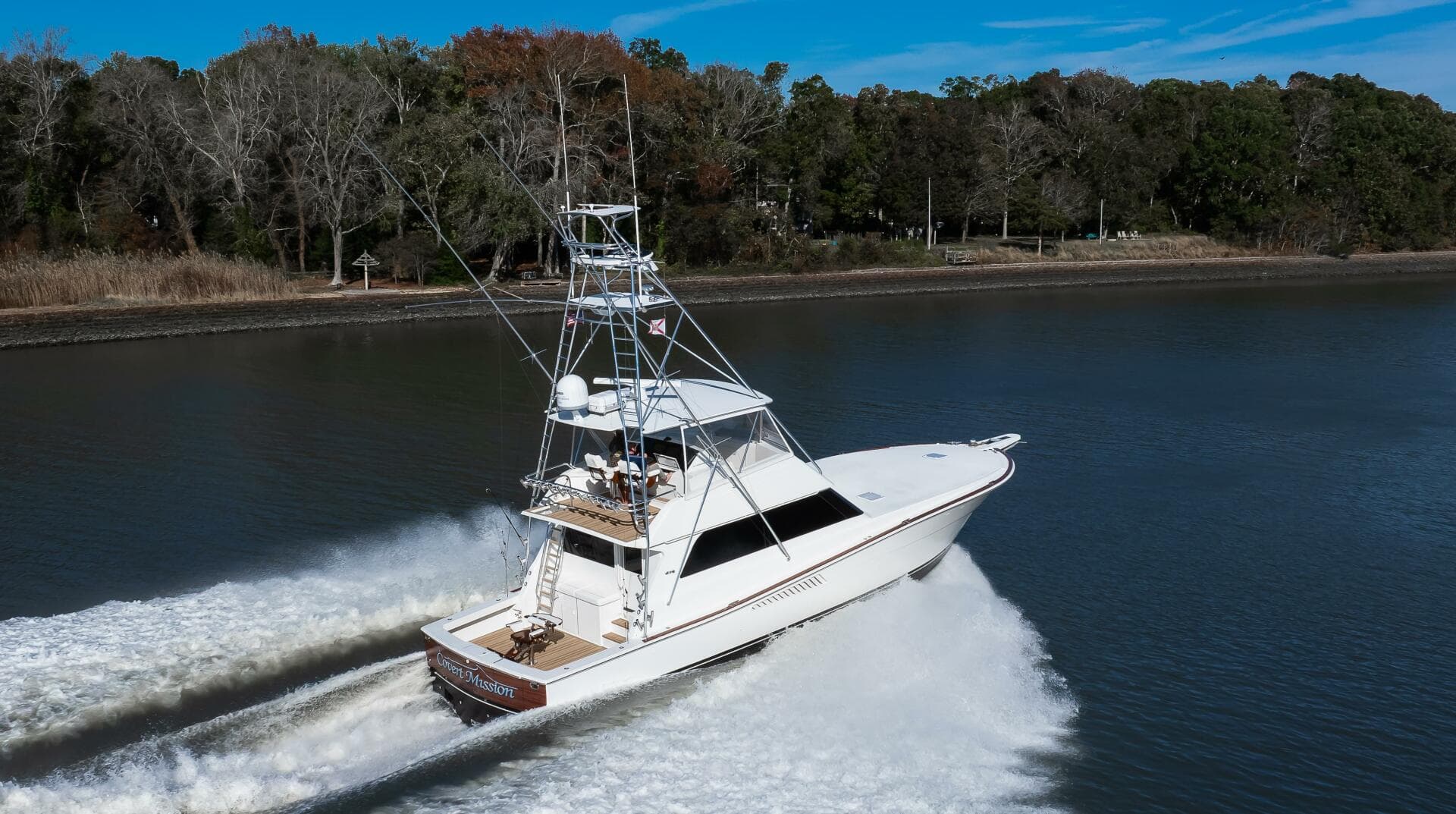 1998 Viking 58 Convertible — photo 36