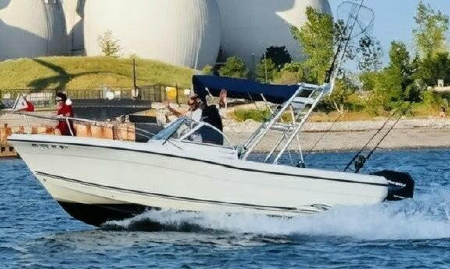 2003 Palm Beach 22 DC White Cap — photo 2