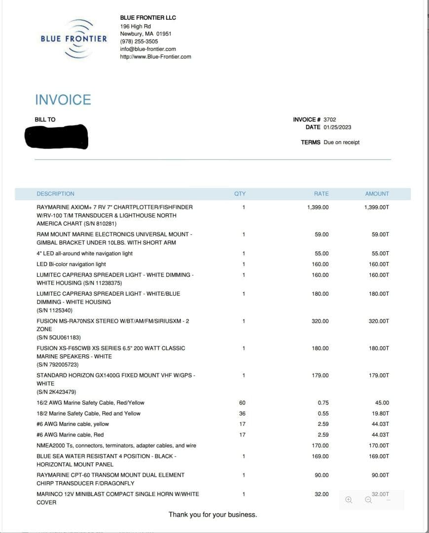 2003 Palm Beach 22 DC White Cap — photo 19