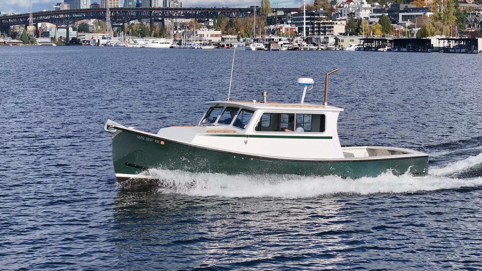 1984 Custom Martin Yachts 32 Lobster — photo 5