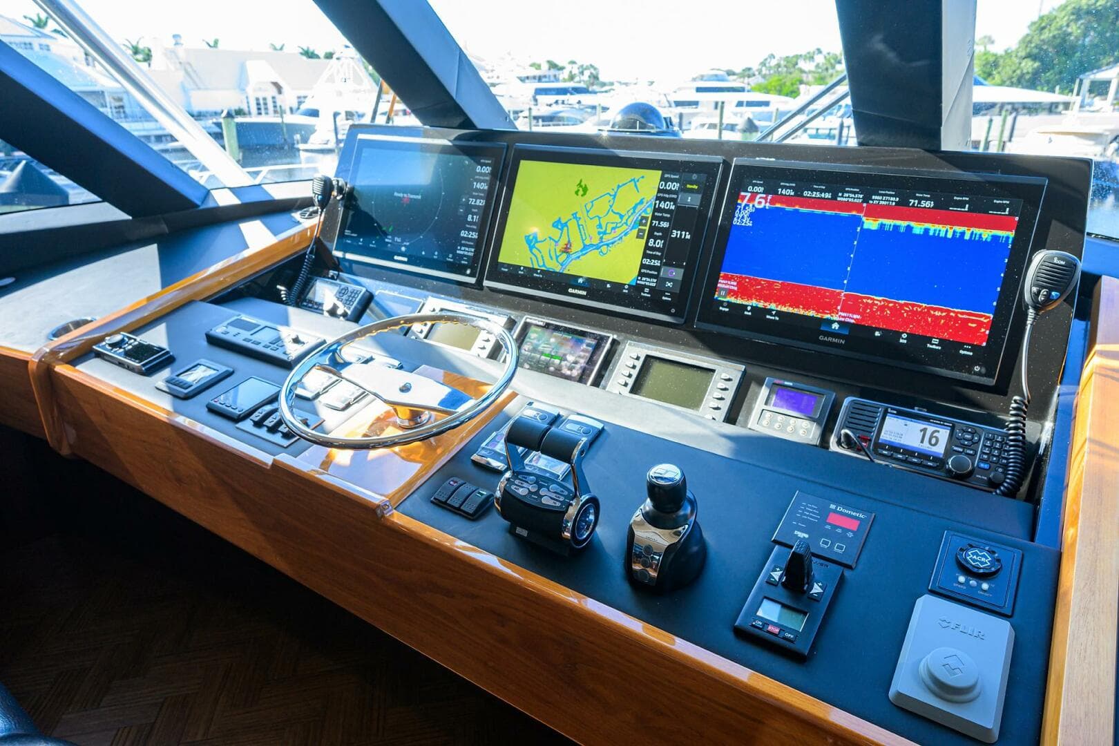 2017 Viking 72 Enclosed Bridge — photo 128