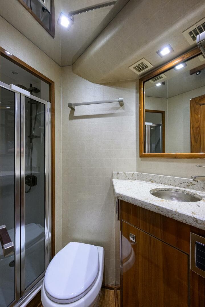 2017 Viking 72 Enclosed Bridge — photo 89