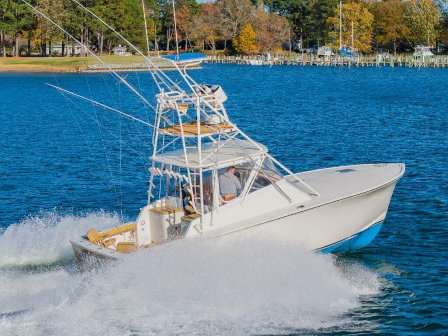 1987 Custom Carolina Island Boatworks 34 Express — photo 6