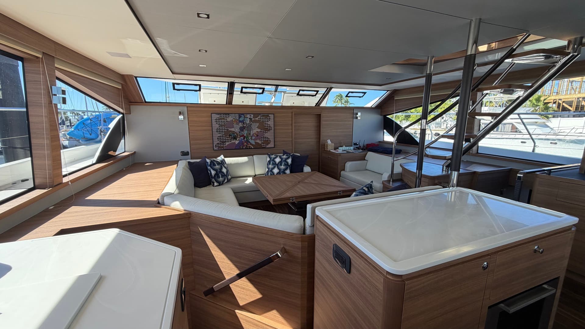 2025 Aquila 54 Enclosed Bridge — photo 44