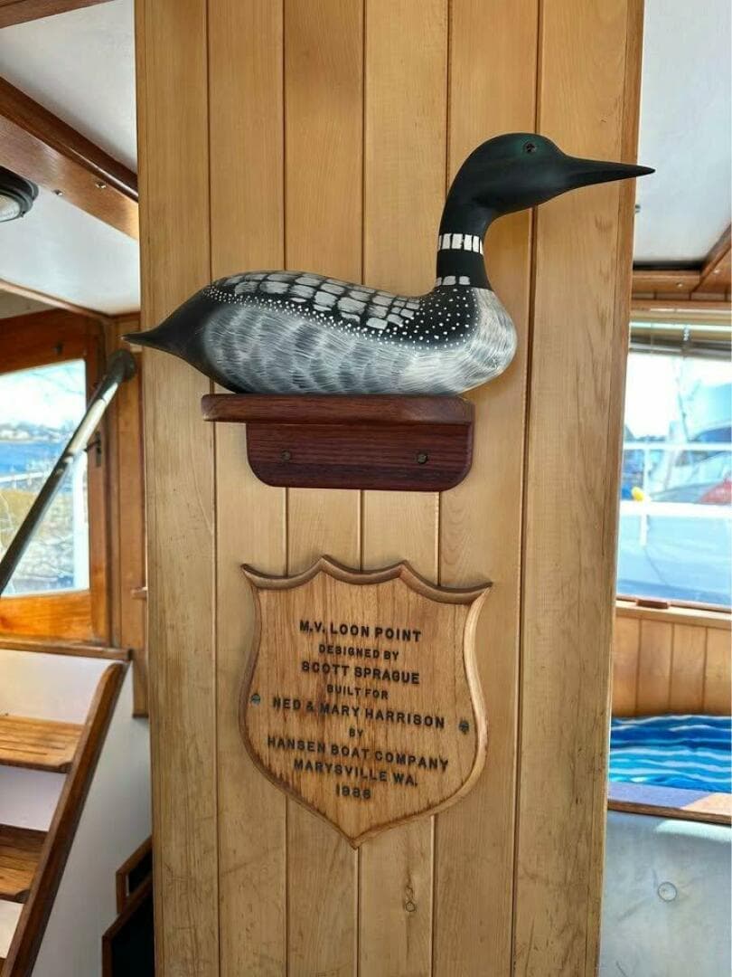 1986 Custom Hansen 48 Pilothouse Trawler — photo 8