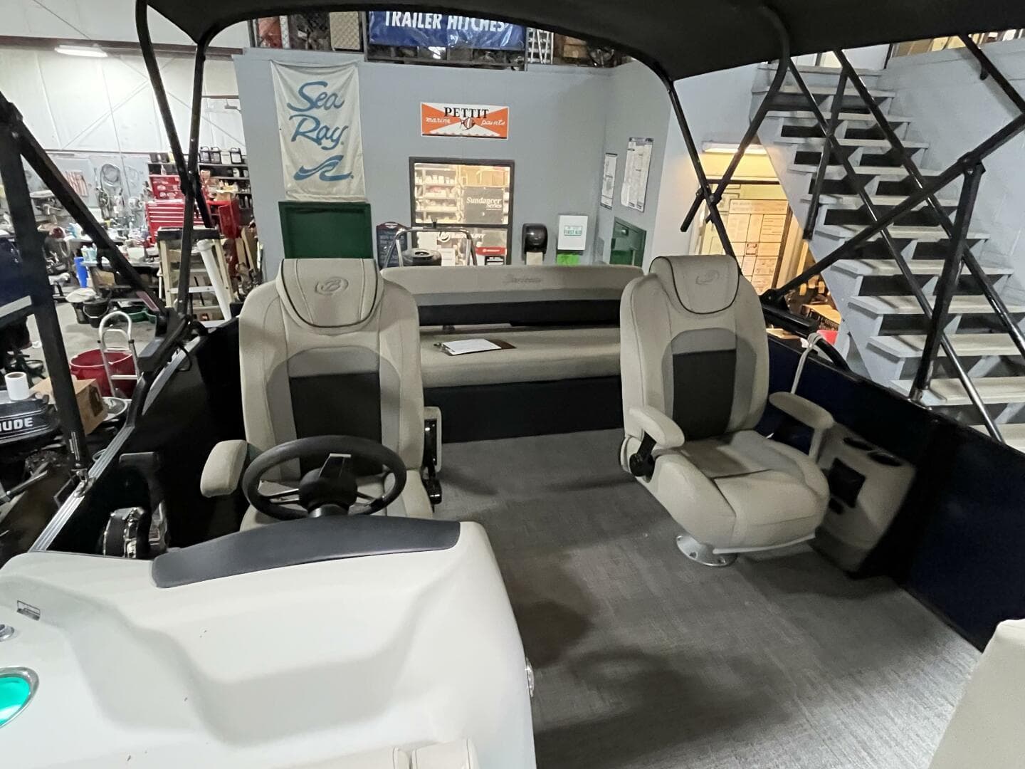 2021 Barletta Cabrio 22 Uc Tri-Toon — photo 16