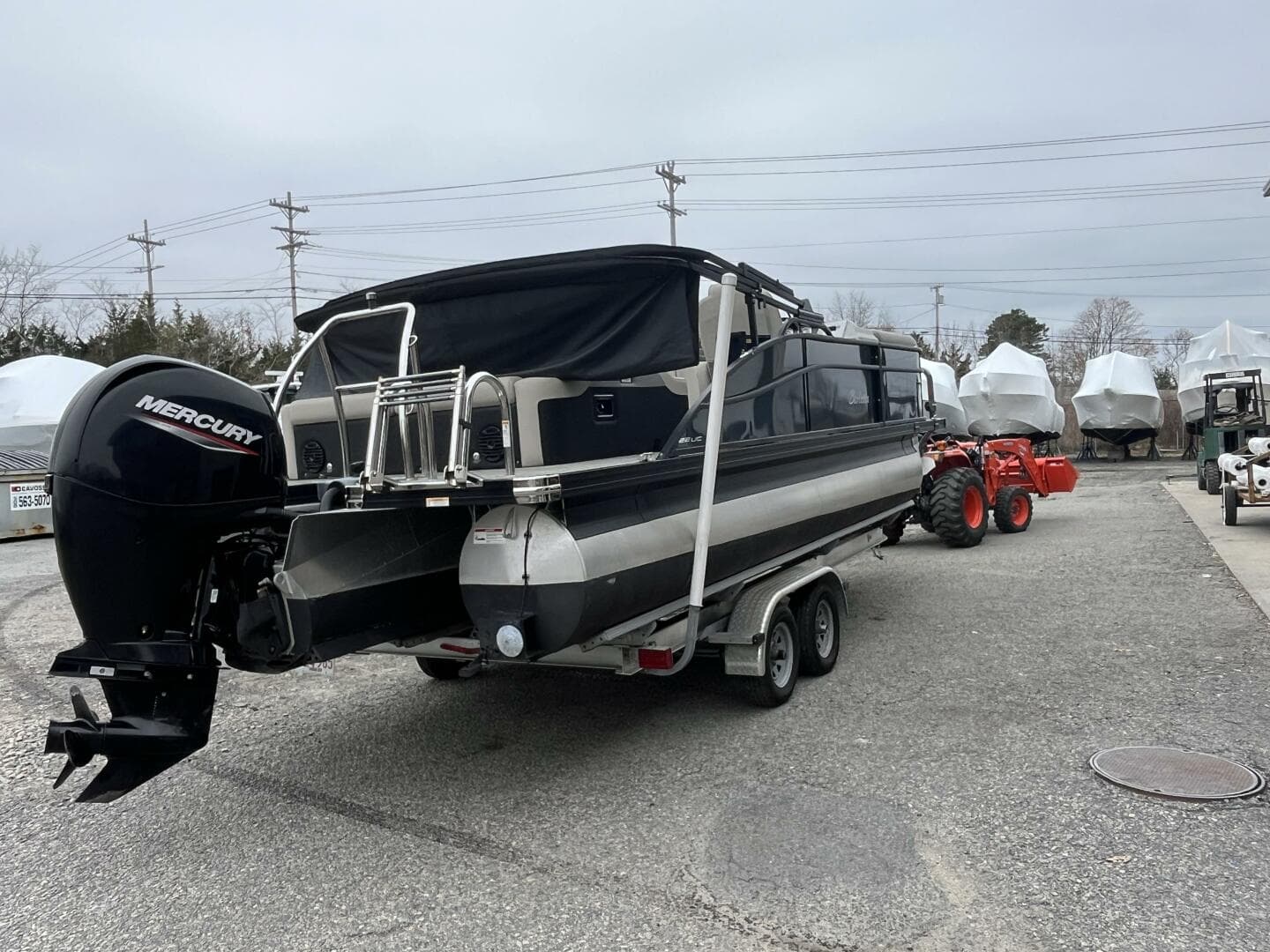 2021 Barletta Cabrio 22 Uc Tri-Toon — photo 4