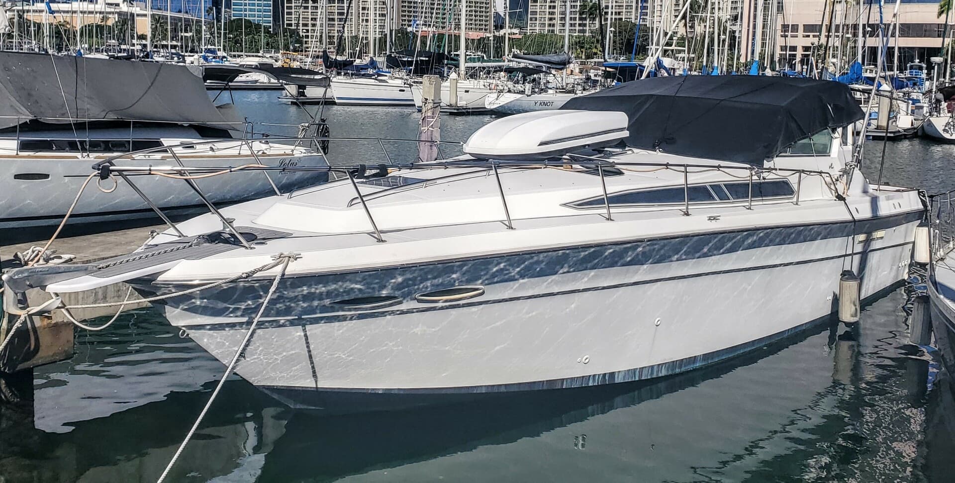 1989 Sea Ray 390 Express Cruiser — photo 2