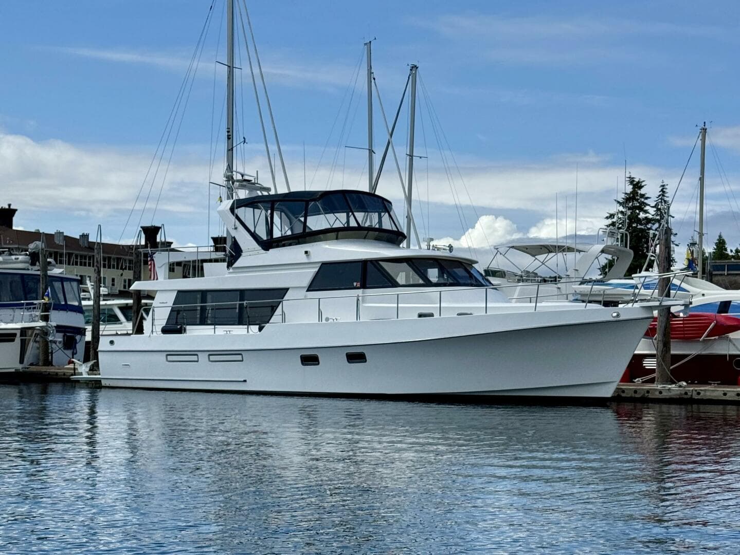 1997 Ocean Alexander 486 Pilothouse — photo 2