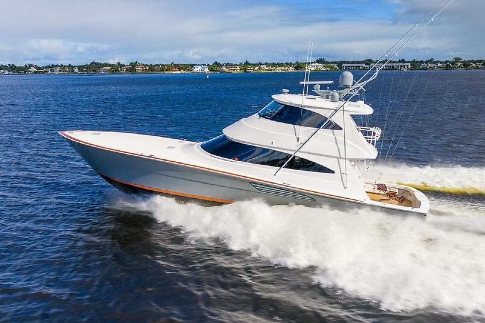 2019 Viking 68 Enclosed Bridge — photo 3