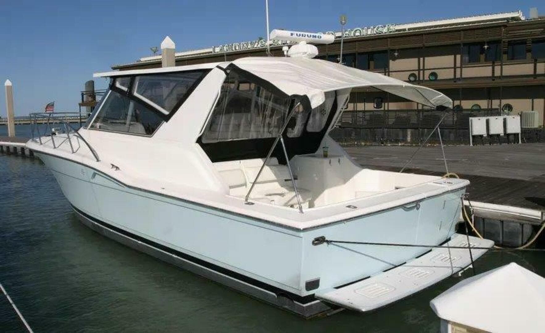 1996 Hatteras 39 Sport Express — photo 2