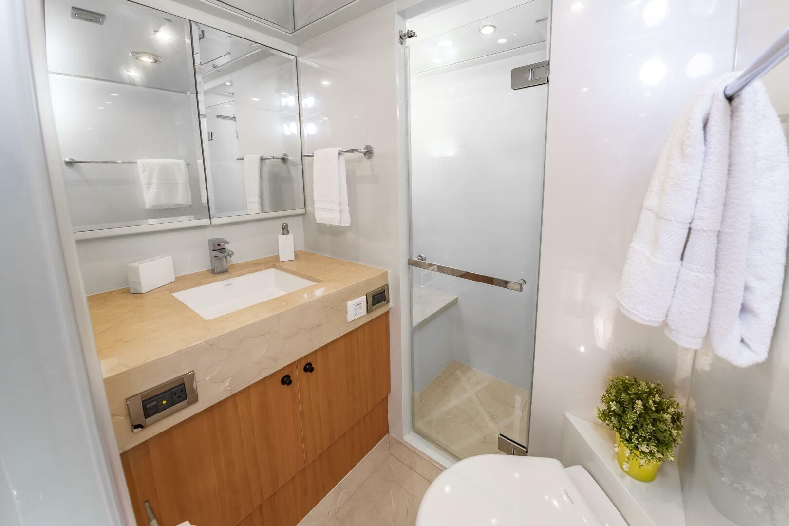 2017 Johnson 93 Flybridge — photo 87