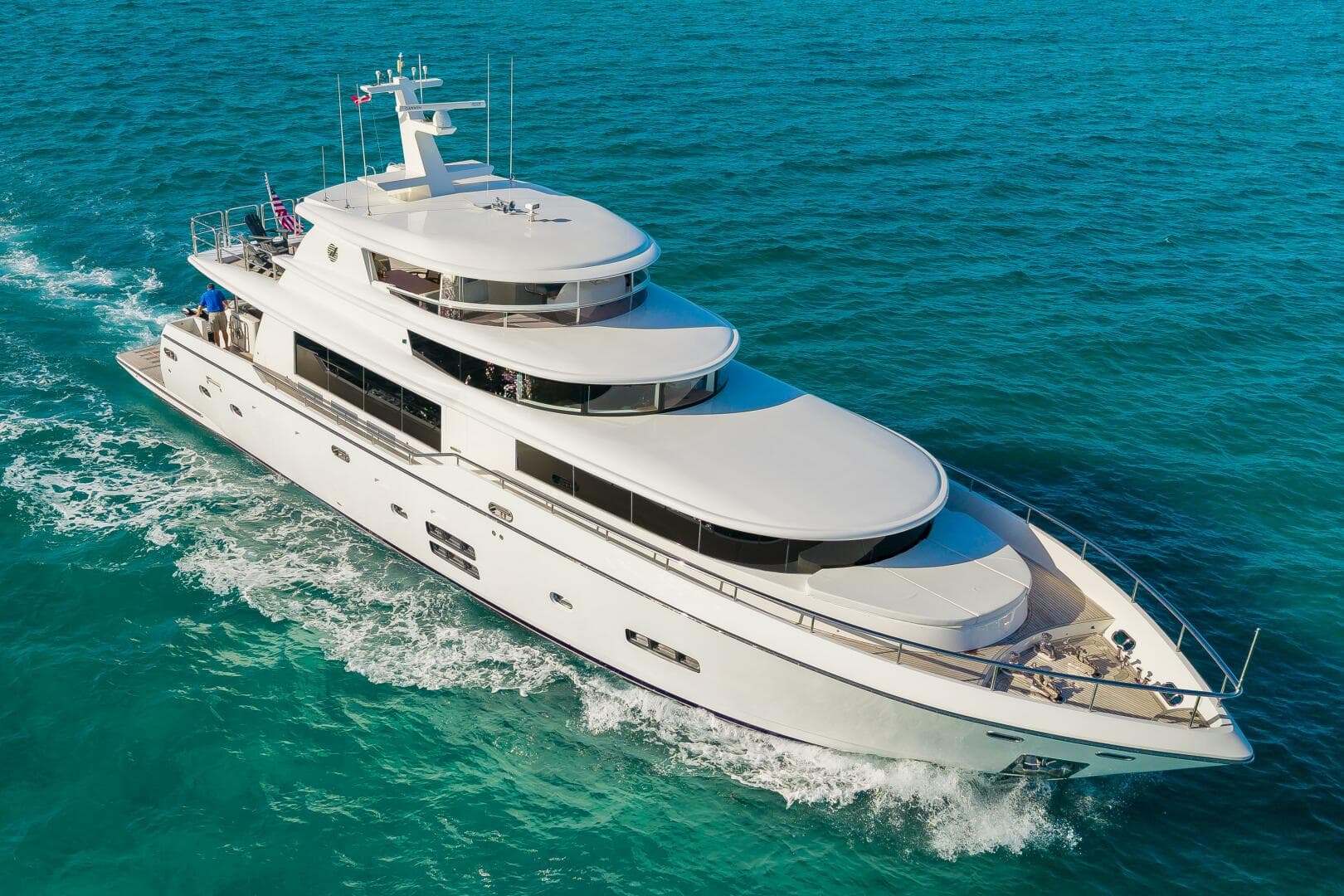 2017 Johnson 93 Flybridge — photo 125