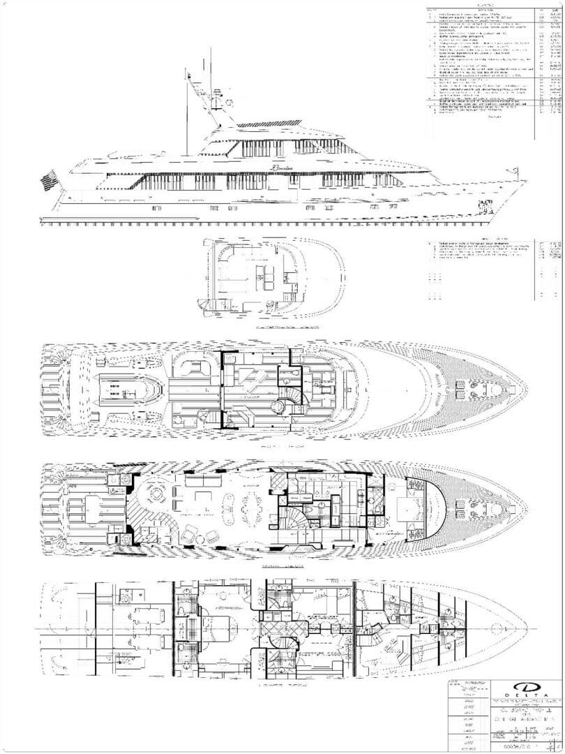 1997 Delta Marine 122 Tri-Deck — photo 75