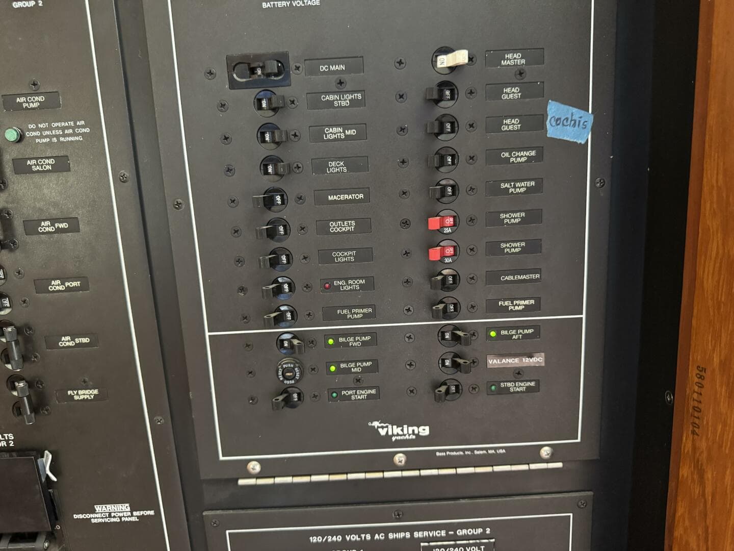 1995 Viking 58 Convertible — photo 87