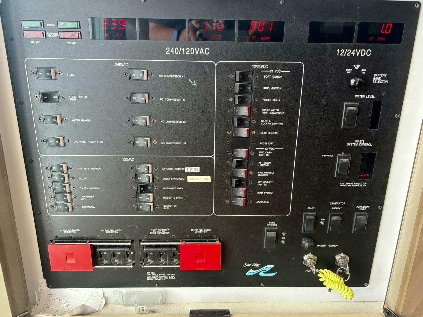 1995 Sea Ray 550 Sedan Bridge — photo 27