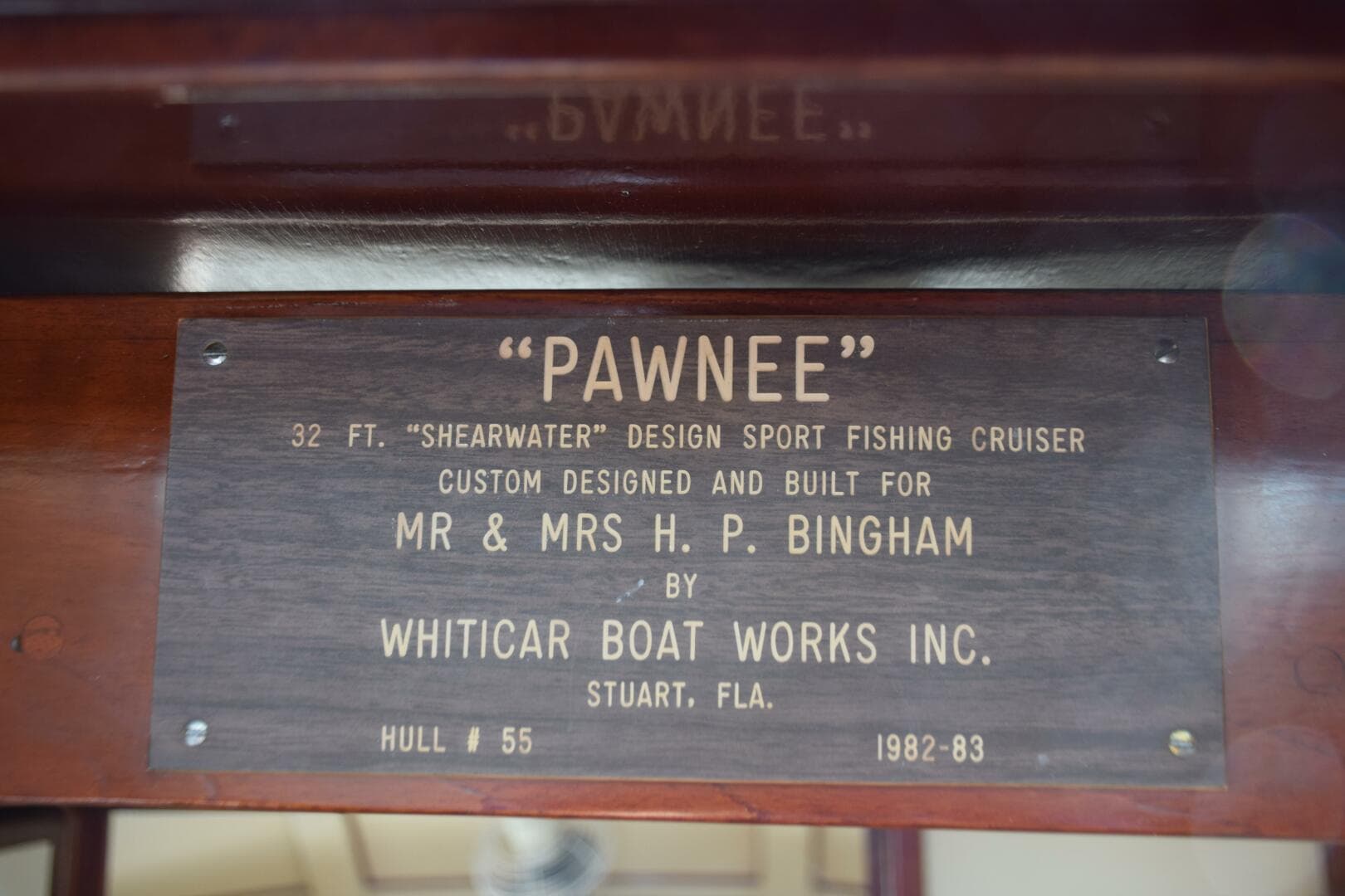 1982 Whiticar Flybridge Convertible — photo 50