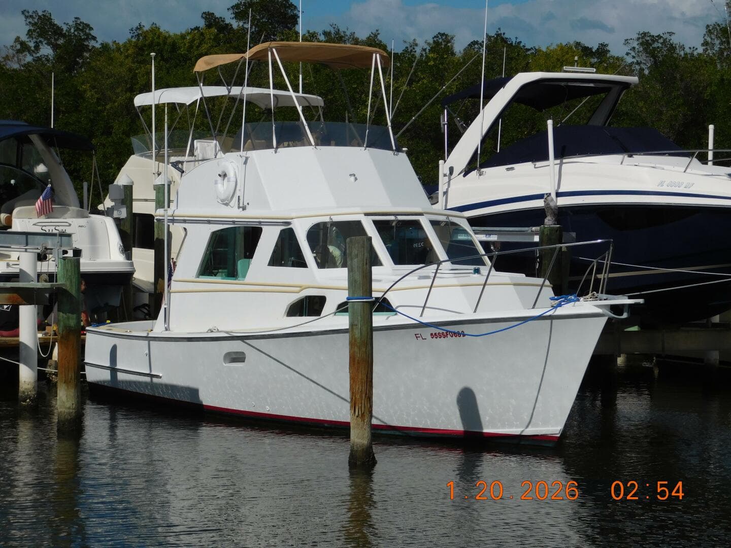 1982 Whiticar Flybridge Convertible — photo 67