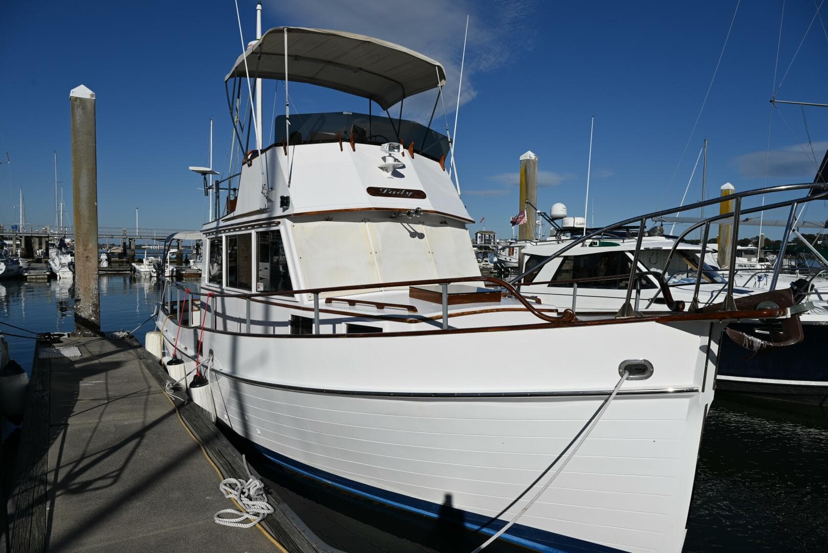 1970 Grand Banks Flybridge Trawler — photo 23