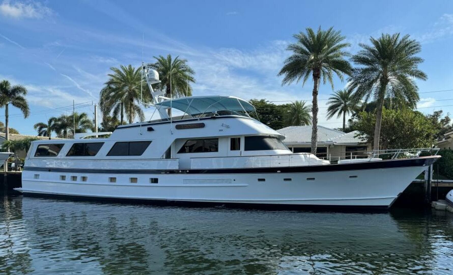 1986 Burger Flush Deck With Flybridge