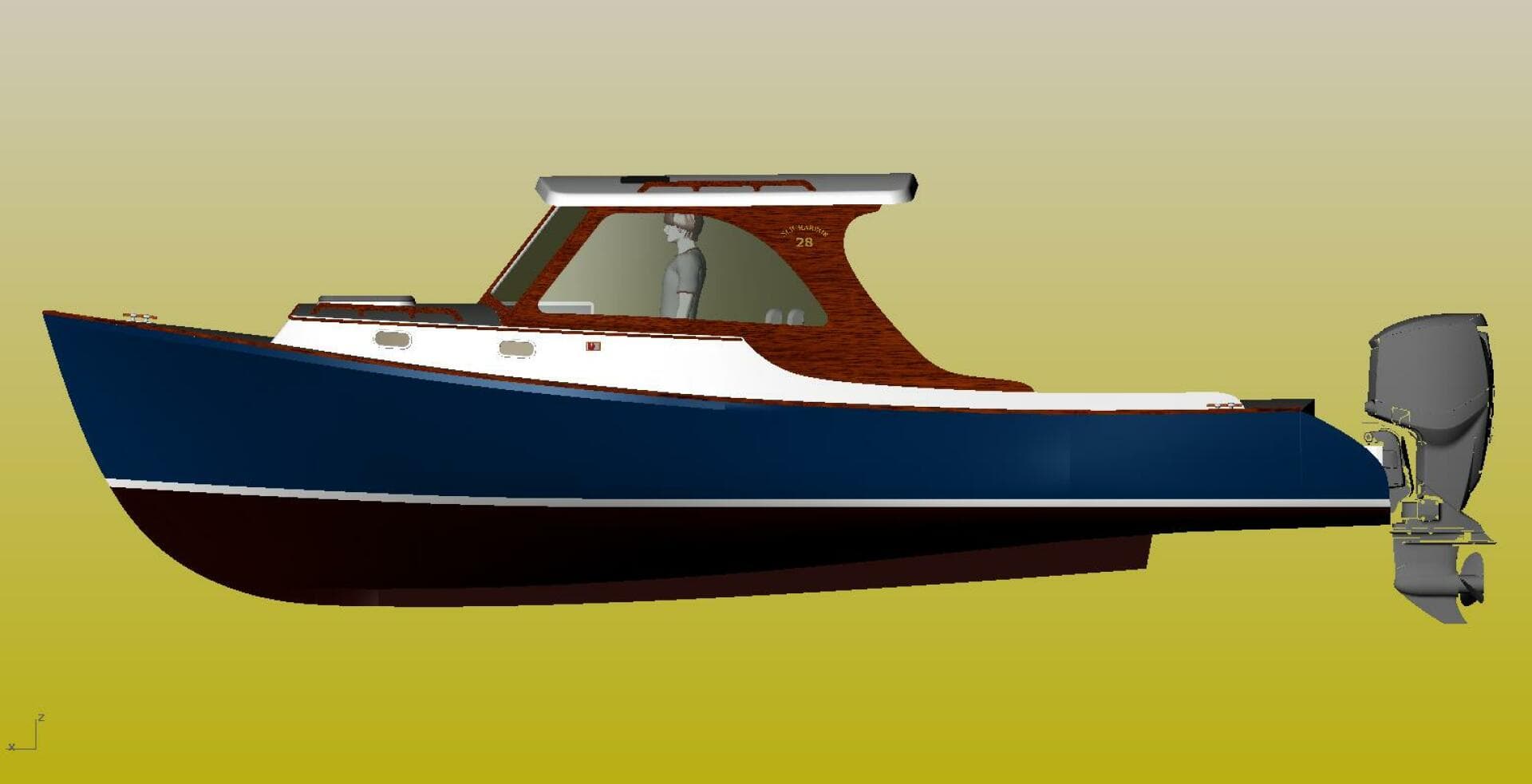 2026 New Harbor Boats 28 Hard Top — photo 9