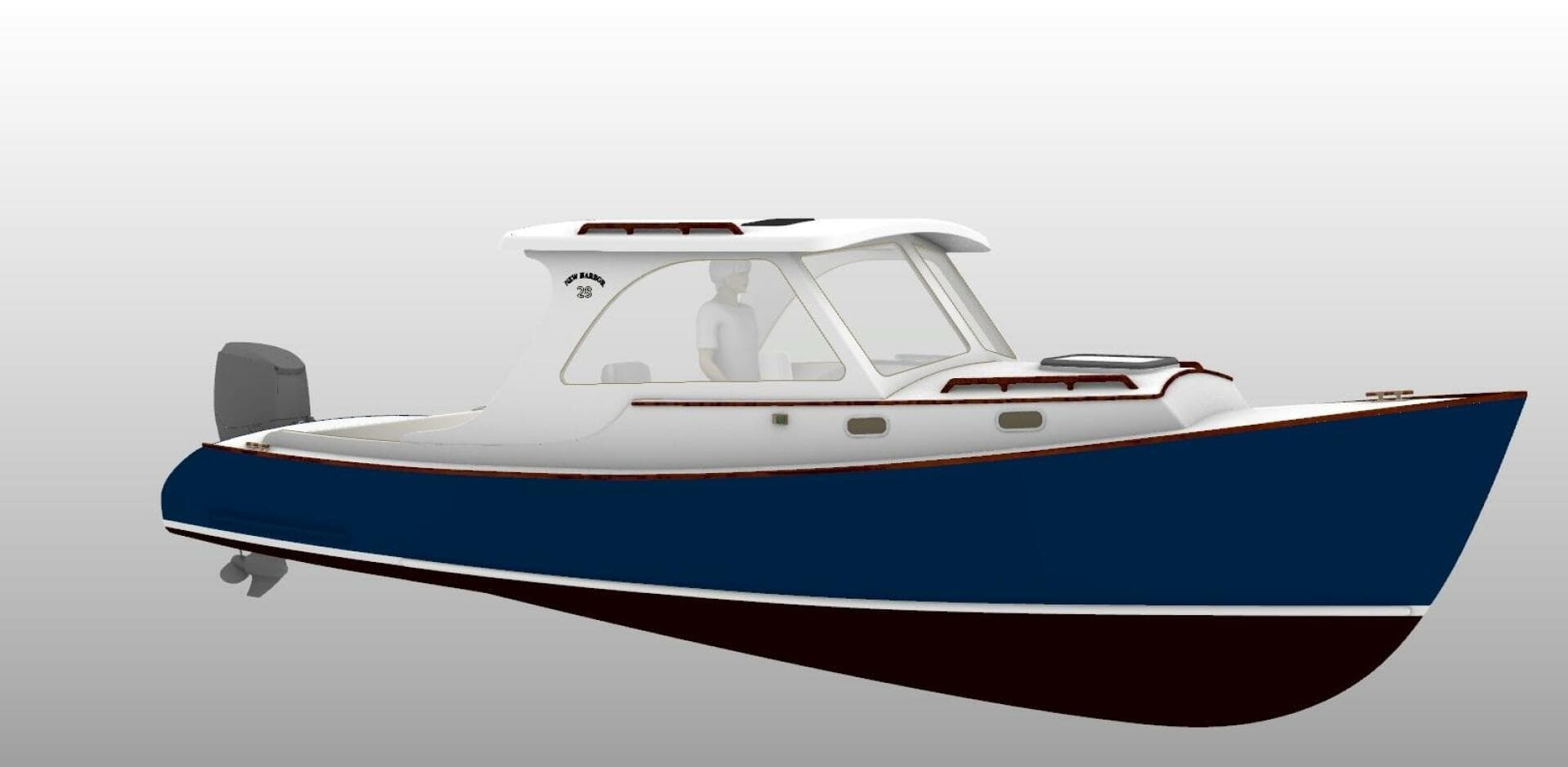 2026 New Harbor Boats 28 Hard Top — photo 15