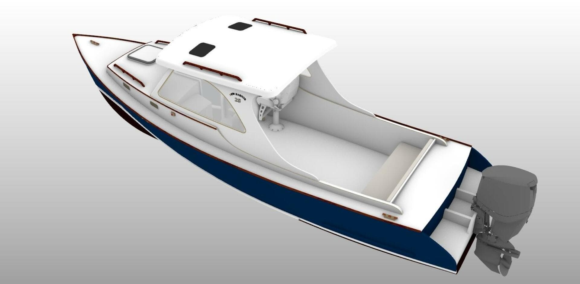 2026 New Harbor Boats 28 Hard Top — photo 11
