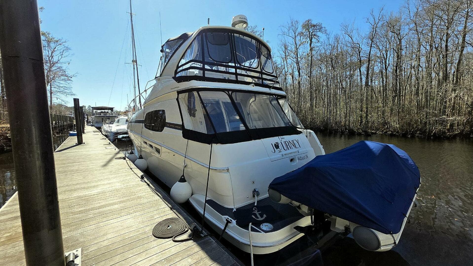 2001 Silverton 410 Sport Bridge — photo 4