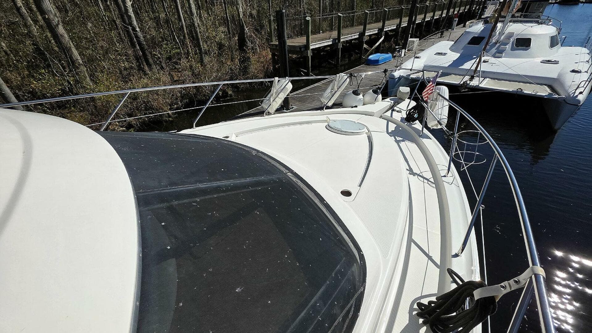 2001 Silverton 410 Sport Bridge — photo 70