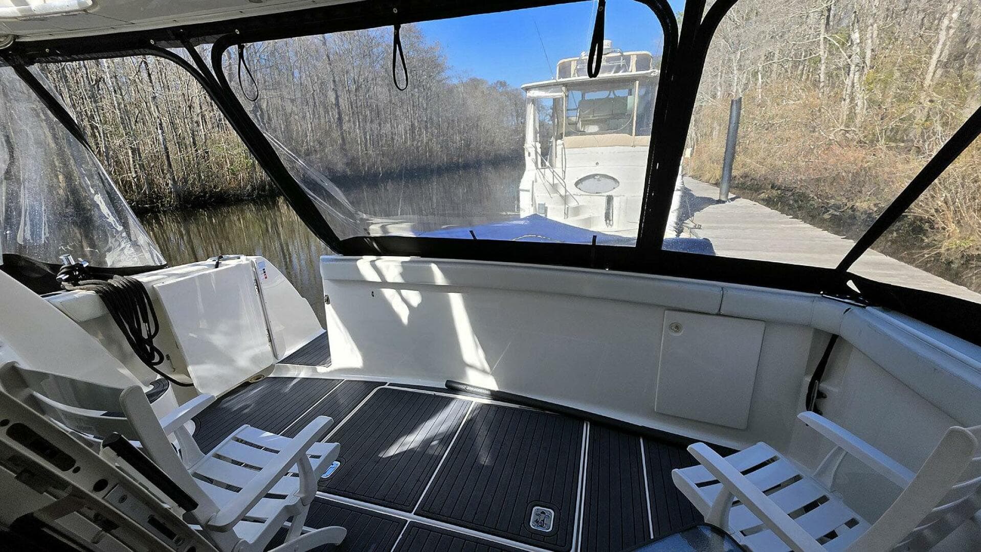 2001 Silverton 410 Sport Bridge — photo 8