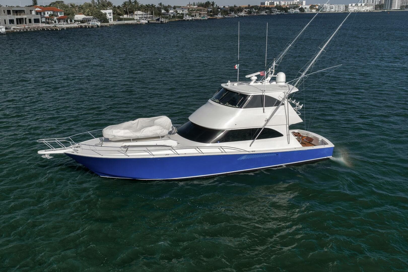 2012 Viking 60 Enclosed Bridge — photo 58