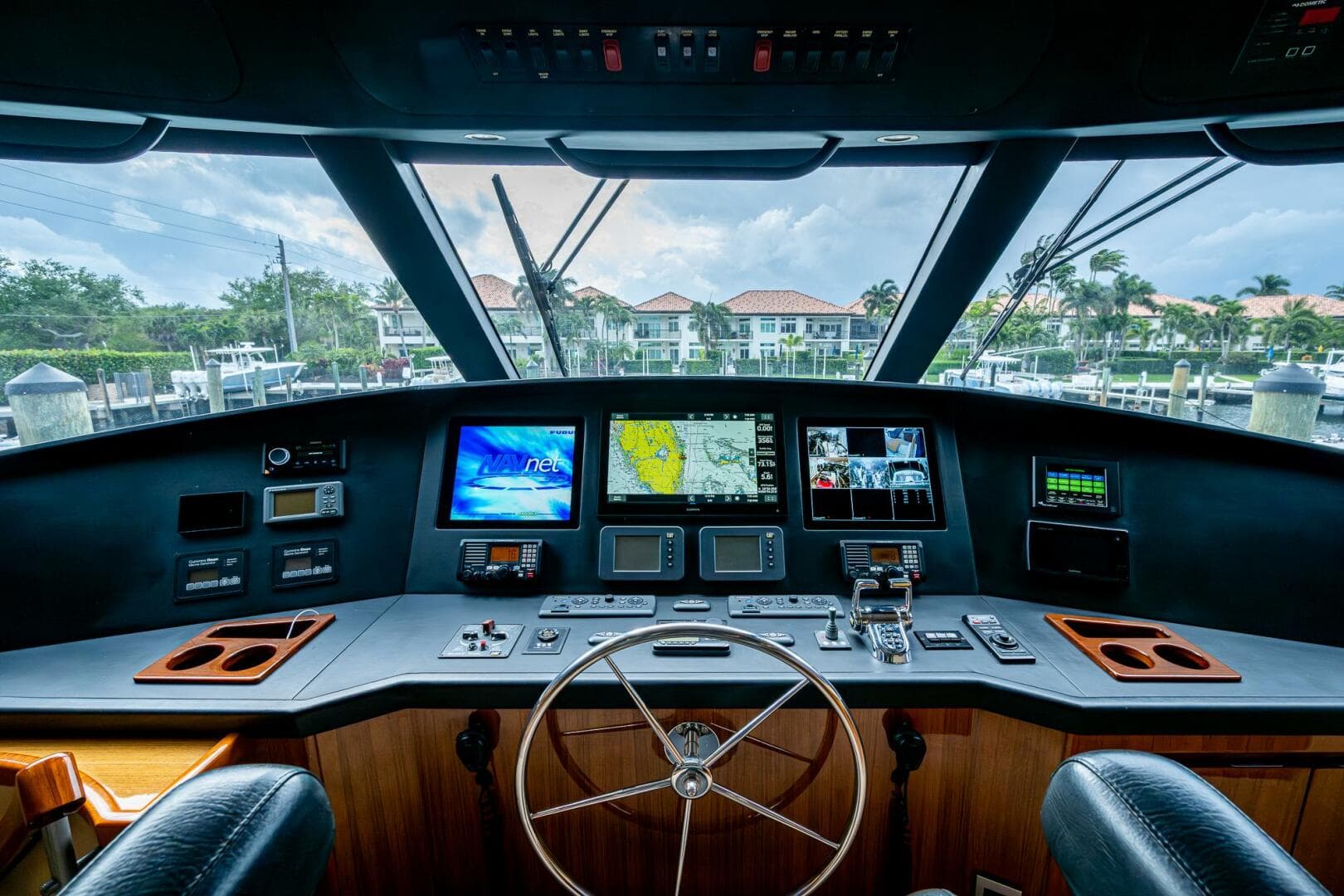 2012 Viking 60 Enclosed Bridge — photo 37